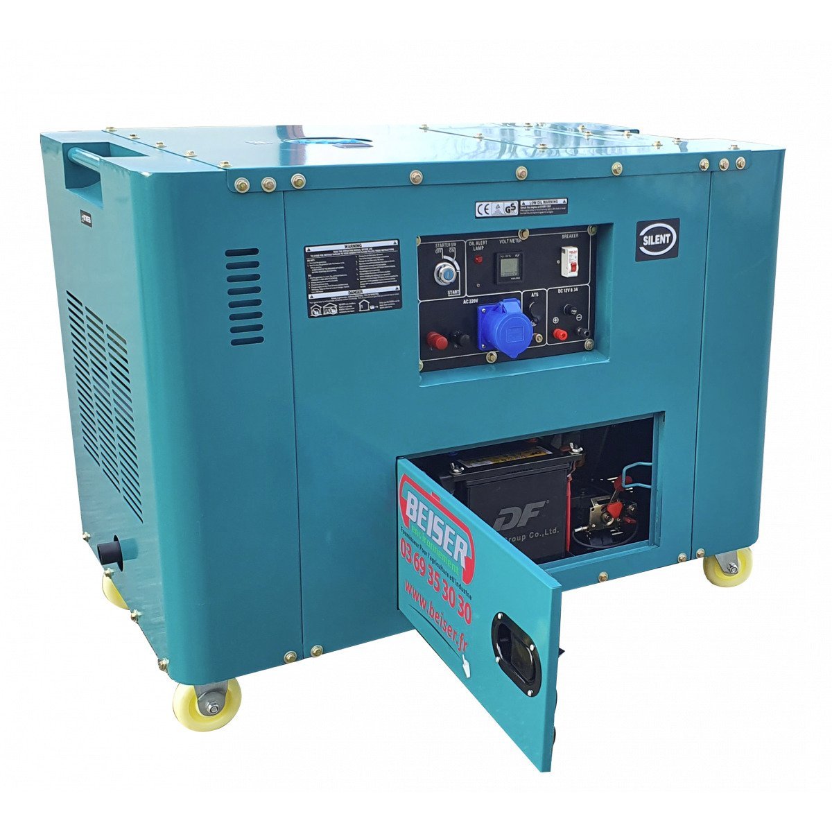 Groupe électrique Silencieux 10 000 Watts