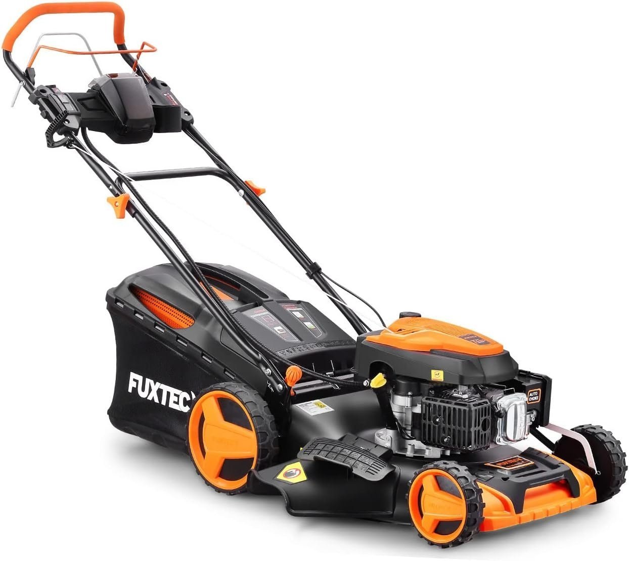 FUXTEC FX-RM5196eS zelfrijdende 4-in-1 benzine grasmaaier