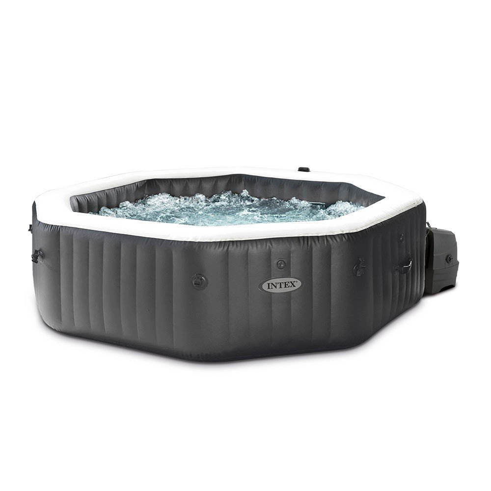 Spa gonflable INTEX Carbone 6 places avec couverture thermique – Offre spéciale