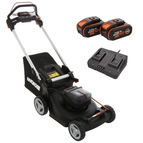 Worx WG749E 2x20V Uitschakelaccu