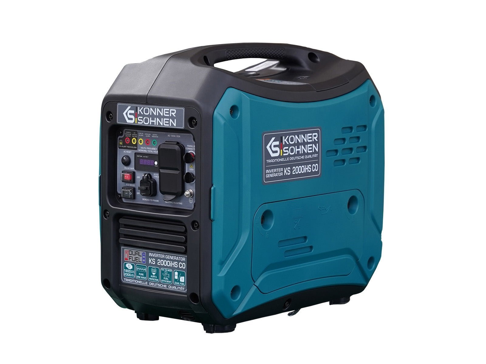Invertergenerator op LPG/benzine KS 2000iG S