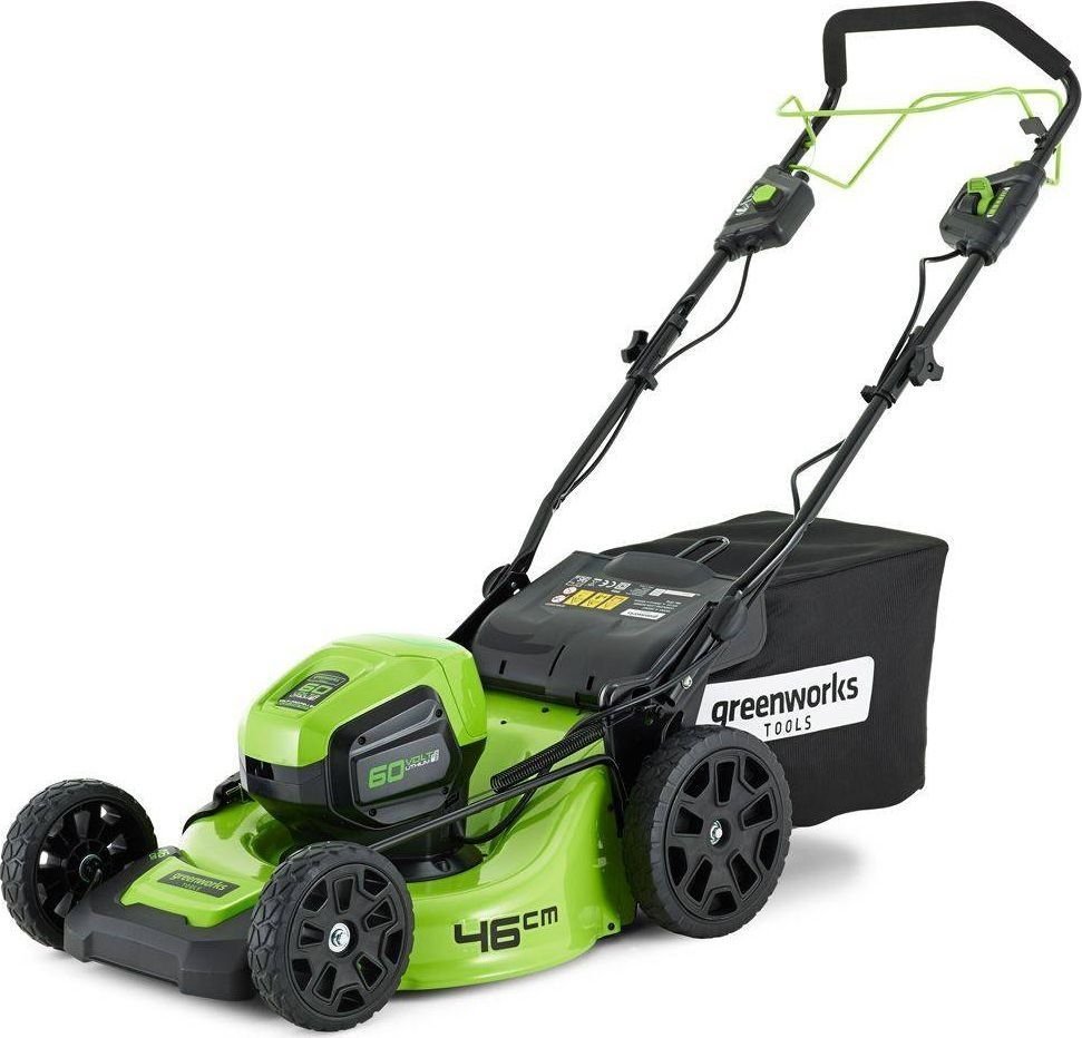 Tondeuse à gazon rotative autopropulsée sans fil Greenworks GD60LM46SP 60 V 460 mm