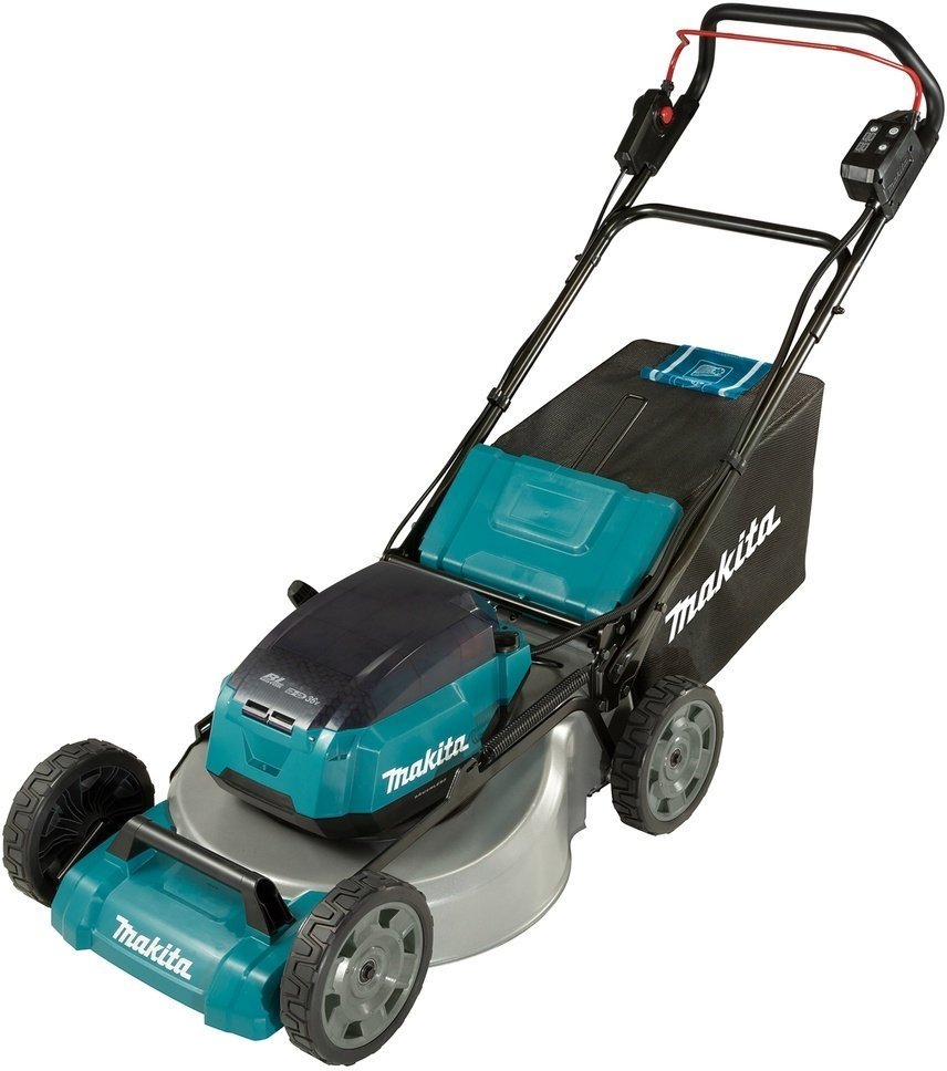 Tondeuse à gazon poussée Makita DLM534Z à batterie noire