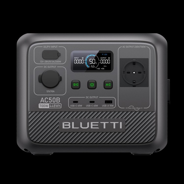 Bluetti Station électrique Portable Ac50b avec Panneau Solaire
