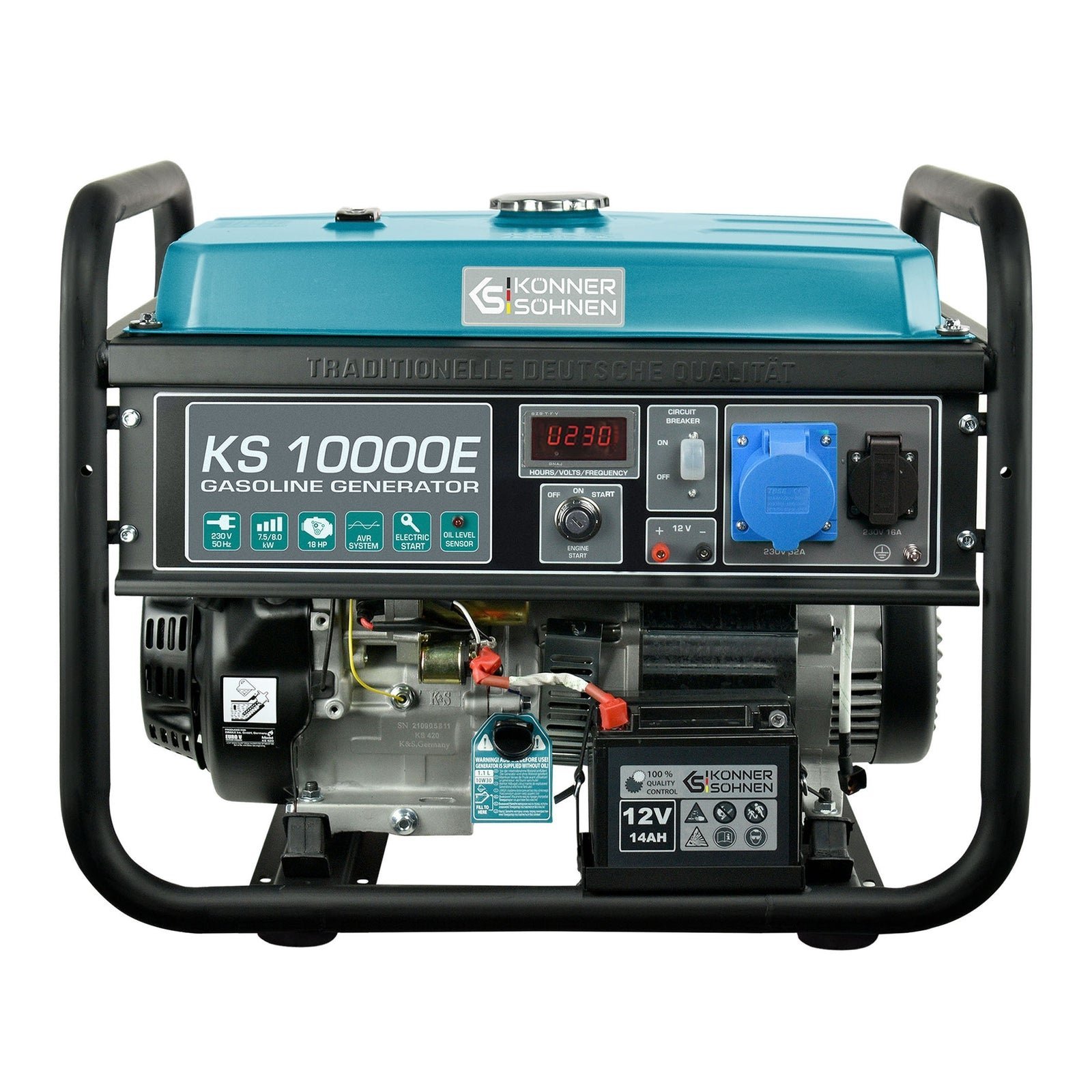 Konner & Sohnen Groupe électrogène Ks10000e 8kW Mono