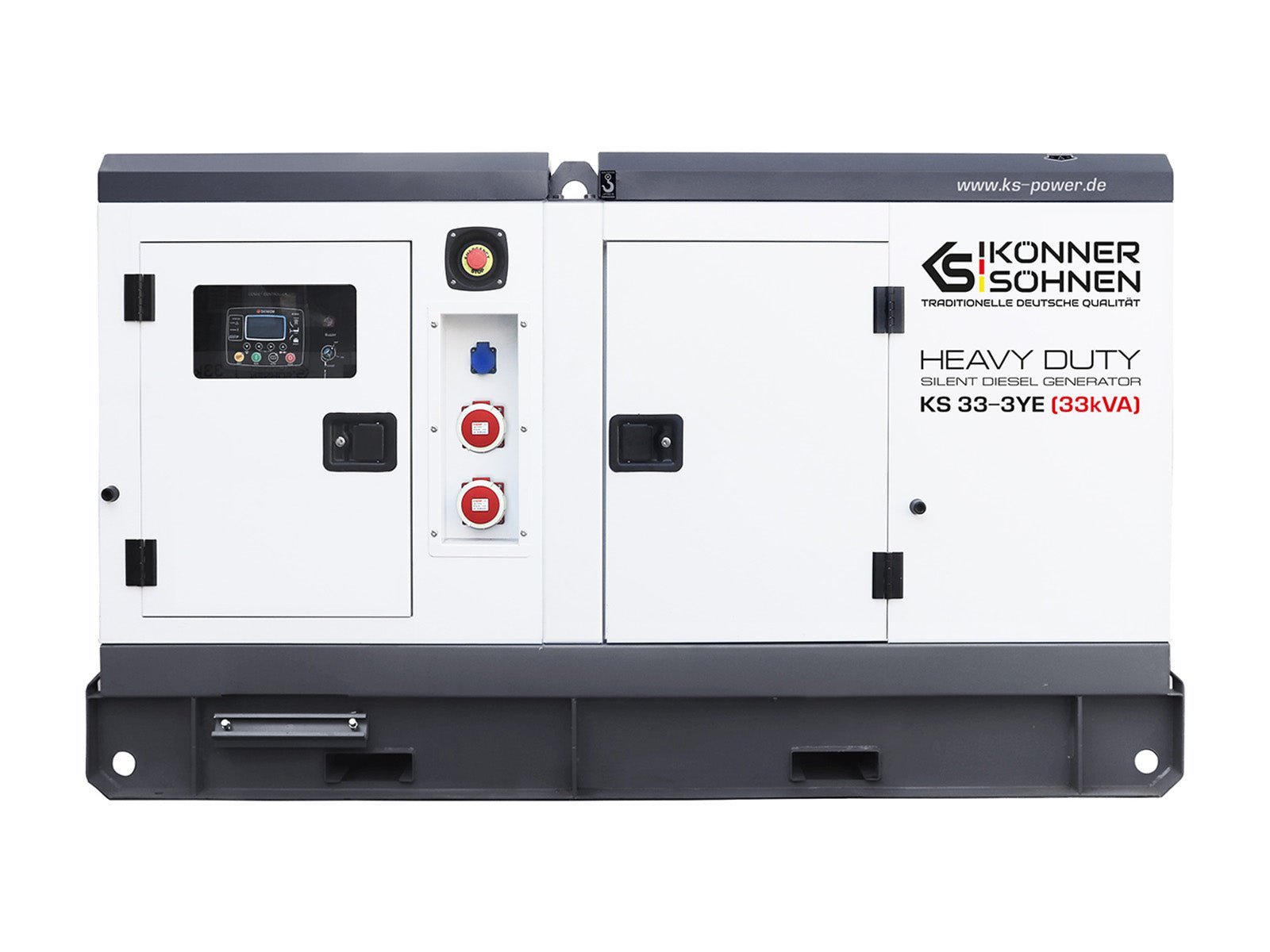 Groupe électrogène industriel diesel monophasée KS 18-1YE Könner & Söhnen
