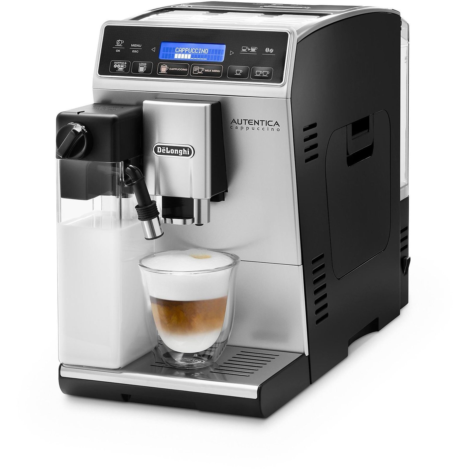 DeLonghi Autentica ETAM 29.660.SB Koffiezetapparaat met bonen - Zilver en Zwart