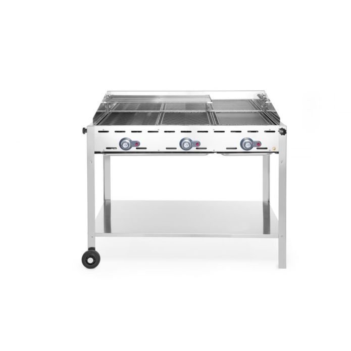 Hendi Barbecue Green Fire avec 3 brûleurs