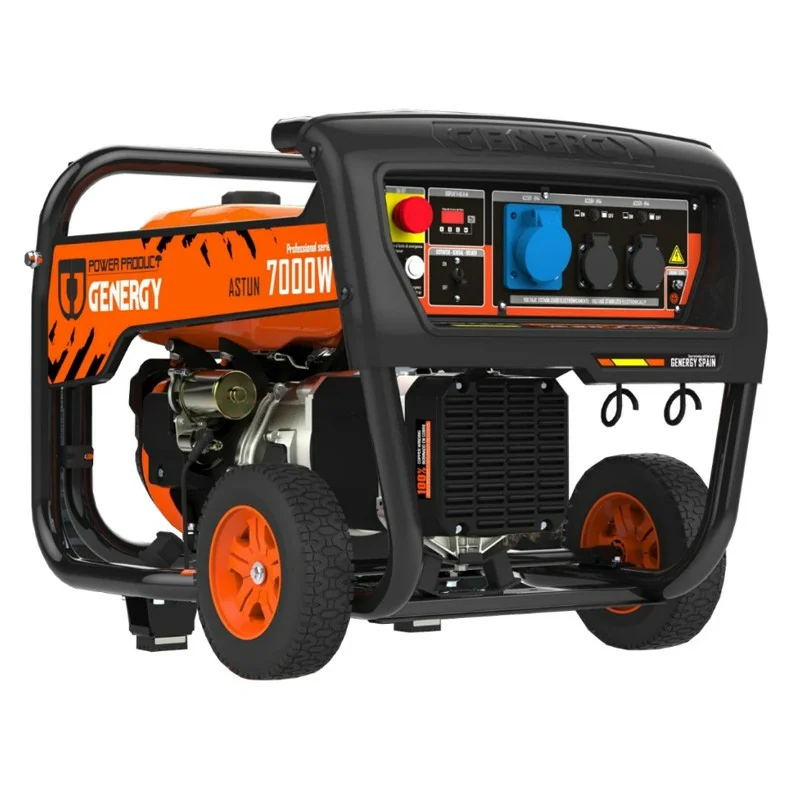 Genergy Astún Benzinegenerator 7000W 230V Elektrische Start